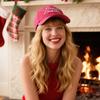 Christmas Baseball Cap For Men Women, Adjustable Embroidered Merry Christmas Hat For Holiday New Year Party