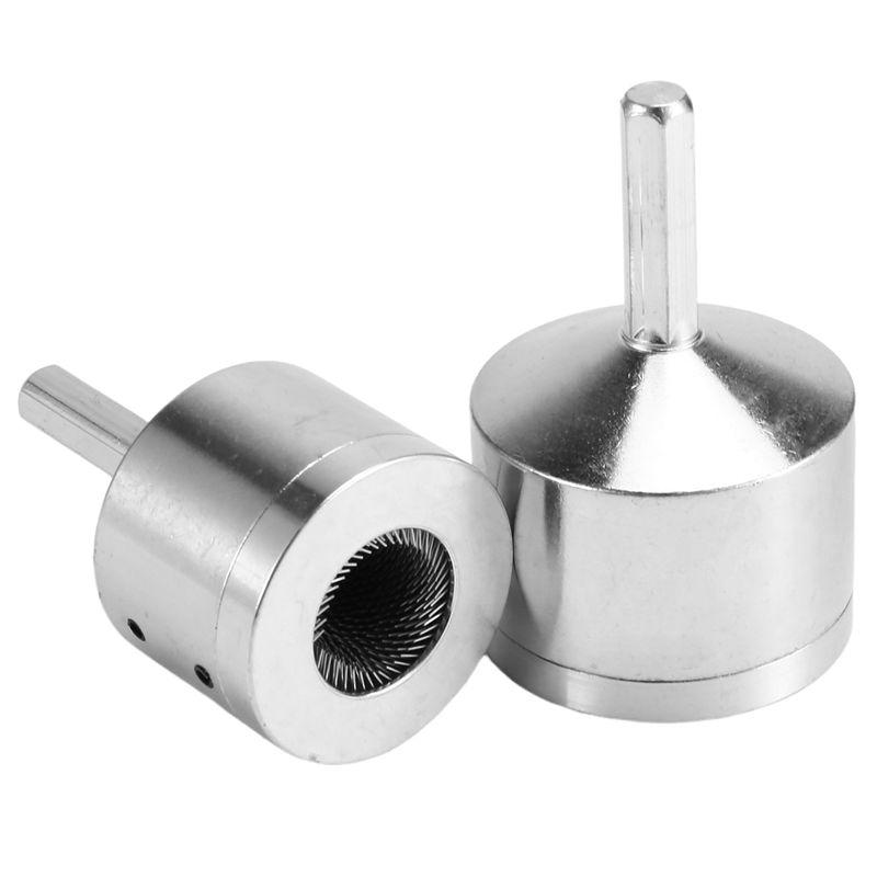 

ABJI-Copper Tube Cleaner For Drilling, 15/22Mm Full Metal Drill Pipe Cleaning Brush срібний