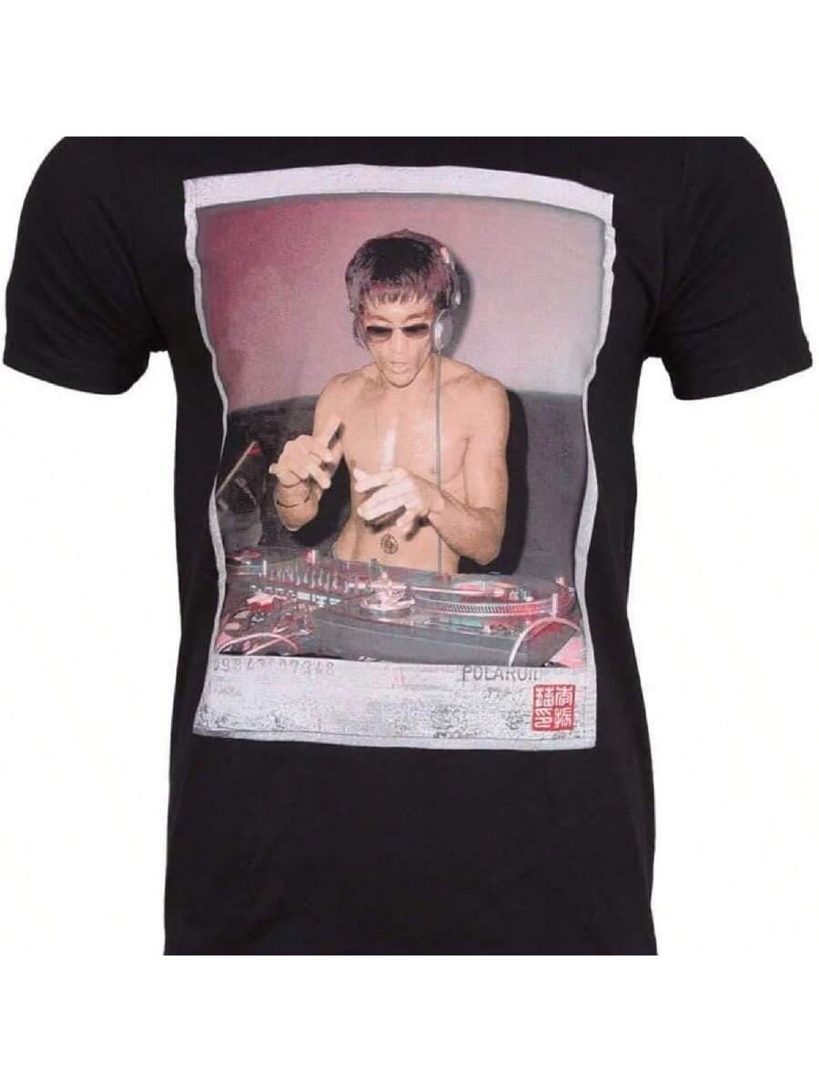 

Bruce Lees DJ Dragon Photo T-Shirt S