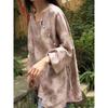 Women's Clothing, National Style Tops, Zen-Inspired, High-End, Exquisite Tang Suit Base Shirts, Small Blouses for Women, 2026 Spring New Collection