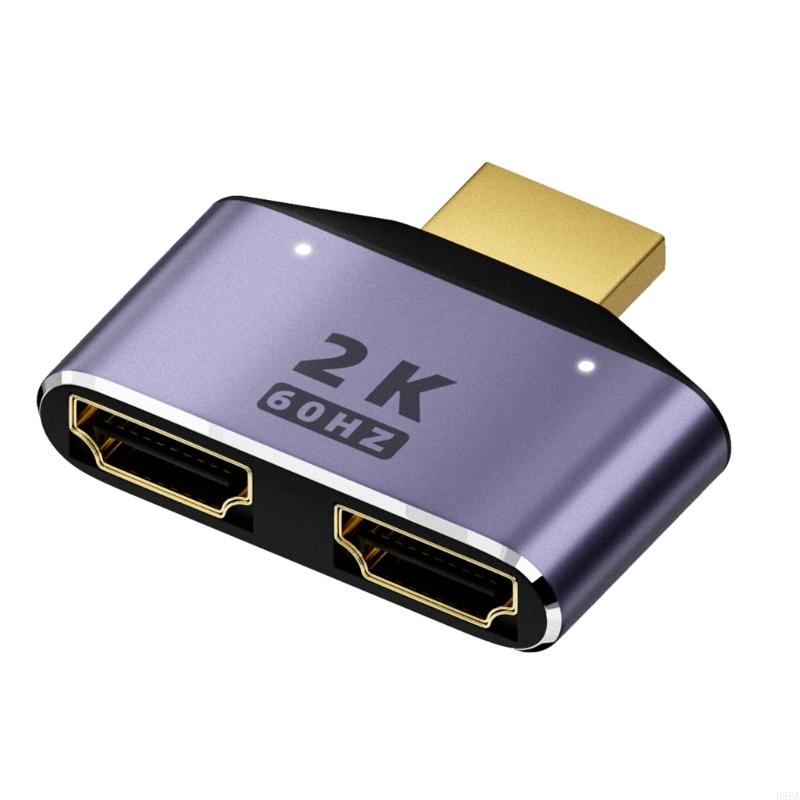 

Разветвитель, совместимый с HDMI, 1 в 2 выхода - 2K Разветвитель, совместимый с HDMI, 1x2 порта, поддержка 2K Full UltraHD 1920x1080 3D