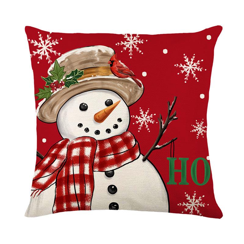 

Красная и Зеленая Рождественская Наволочка с Принтом, Наволочка с Принтом Букв, Подходящая для Дивана, Гостиной, Внутри и Снаружи, Поясничная Подушка 45 * 45Cm (without pillow core)