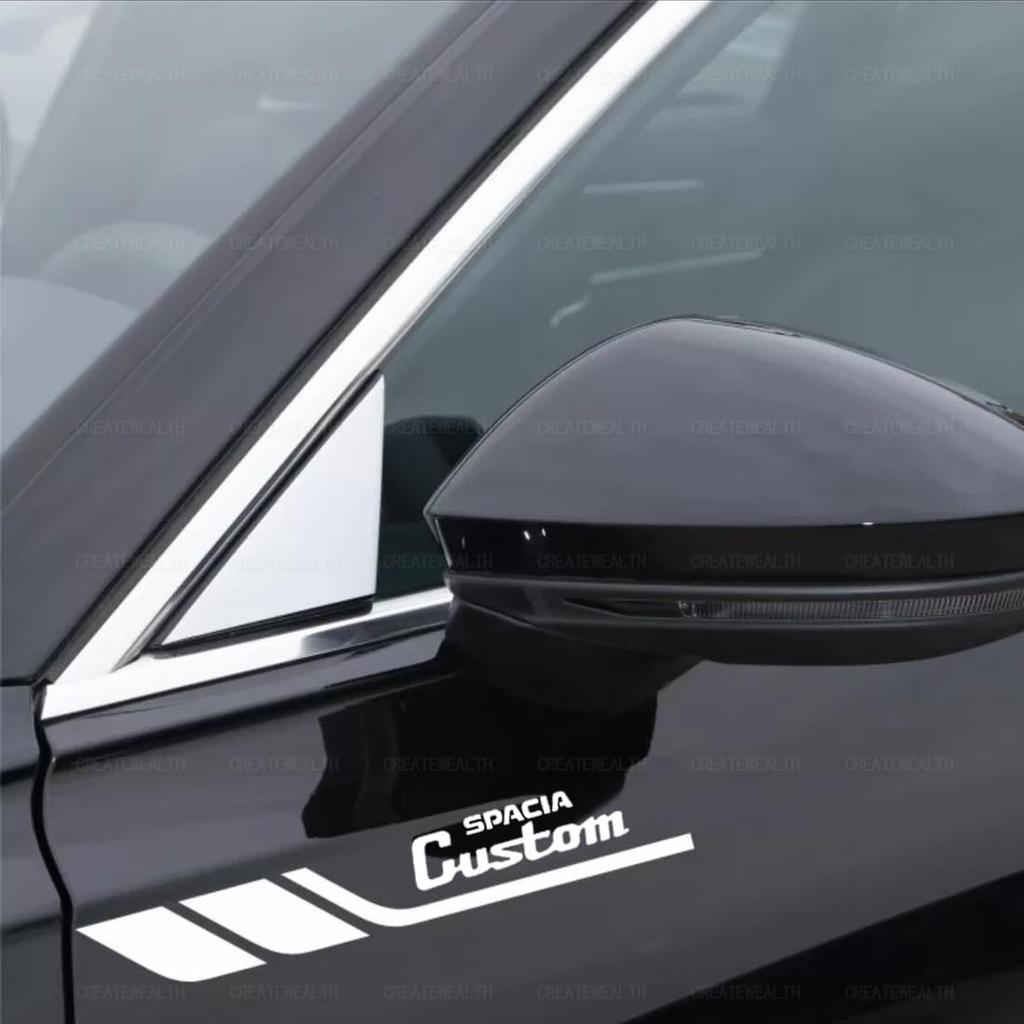 Body Sticker Suzuki Spacia Fender Universal Door Side Rear Glass Side Skirt Emblem Hide