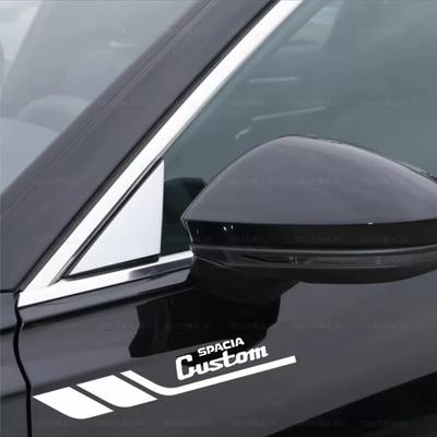 Body Sticker Suzuki Spacia Fender Universal Door Side Rear Glass Side Skirt Emblem Hide