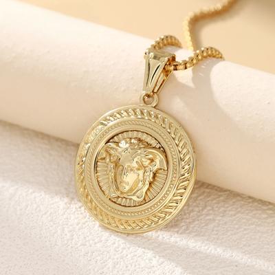 Fashion Trend Jewelry Chain Length 55CM Creative Trend Simple and Versatile Men's Pendant 2025