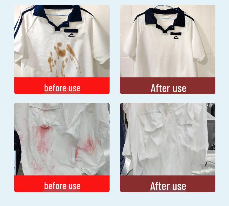 No-Rub Bleach for Whites: Stain Remover, Color Restorer, Anti-Yellowing, Clothes Whitener.