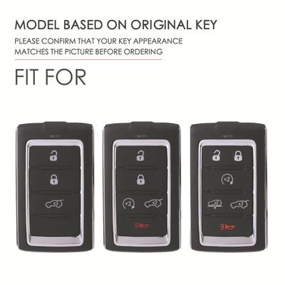 Car Key Cover Is Suitable for JEEP Jeep's New Grand Cherokee Key Cover Protective Case Leather.