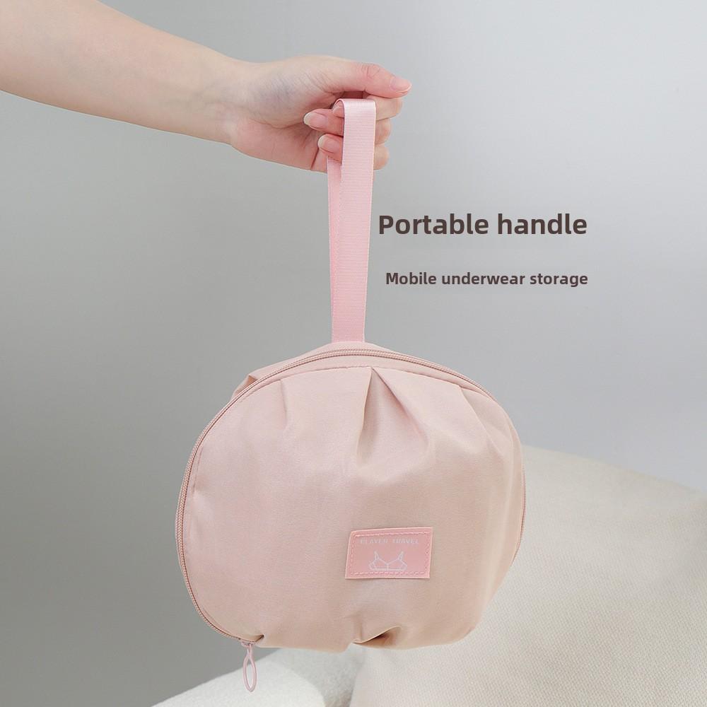 Travel Underwear Organizer Bag for Lingerie, Bras, Panties, and Socks Portable Travel Storage Bag with Multi-Compartments, Perfect for Trave