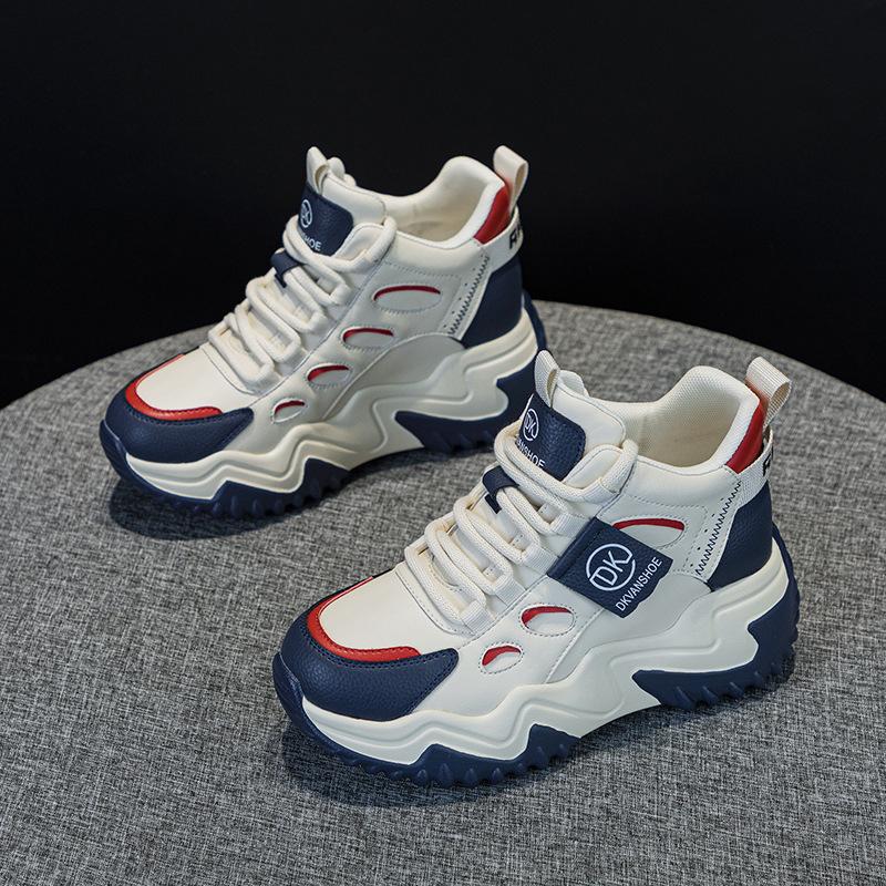 799 inner height increase dad shoes women's 2026 spring and summer new versatile platform dad shoes student casual shoes women