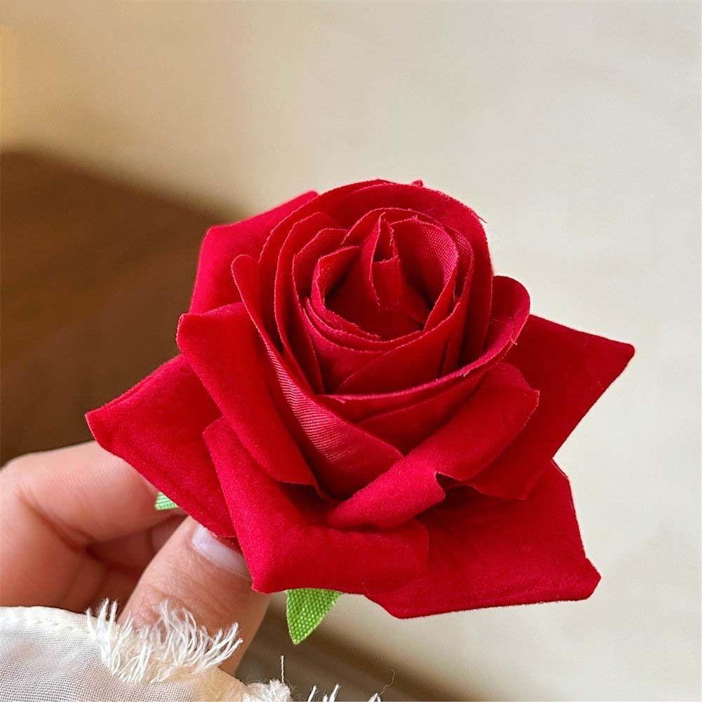 

Тканевая роза, заколка для волос, головной убор для морского отдыха, заколка для волос для девочки, ретро роза, головной убор, подарки StyleB