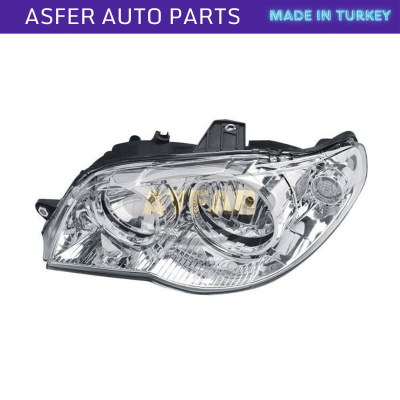 Scheinwerfer, linke Seite, elektrisch in Chromrahmen für Fiat Albea 2002-2012 OEM 51754472