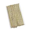 1.2cm Rhinestone Embroidered Chain Lace, Miao Ethnic Waist Decor, DIY Clothing Accessory - 9 Meters