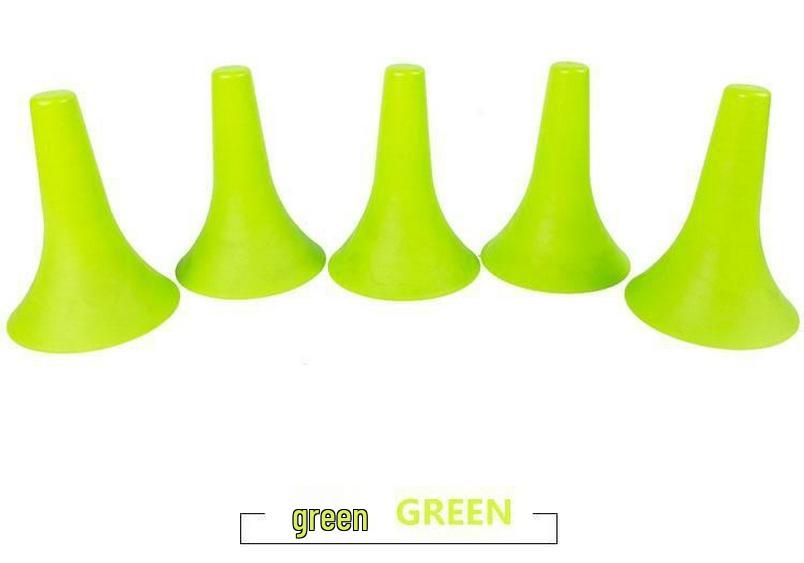 

Children s Basketball Training Non-slip Dribbling Cones - Ice Cream Shape 23 cm Speaker Barrel зелений