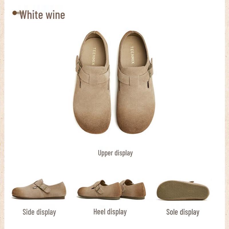 TEENMIX Women s KK002AM4 Casual Retro Birkenstock Style Shoes 36