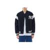 New MLB College Style Series Baseball Jacket Unisex Black 3AJPV0934-50BKS