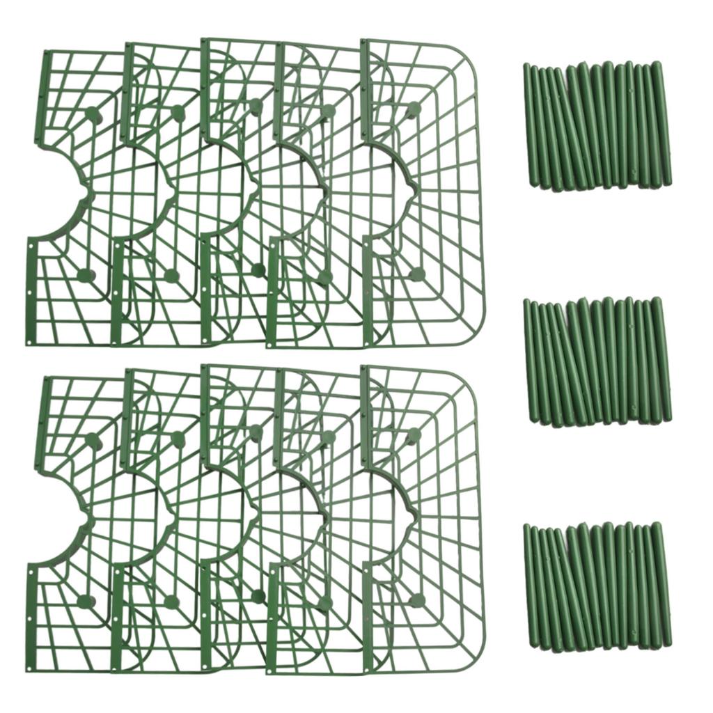 5/10pcs Strawberry Supports Strawberry Plant Support With 4 Sturdy Support Feet Horticultural Support Frame Accessories