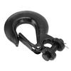 3Celsius8 Inch   Chain Hook 18000lb Load Capacity Alloy Steel Zinc Clevis Slip Hook with     for Trailer Truck Agricultural Equipment