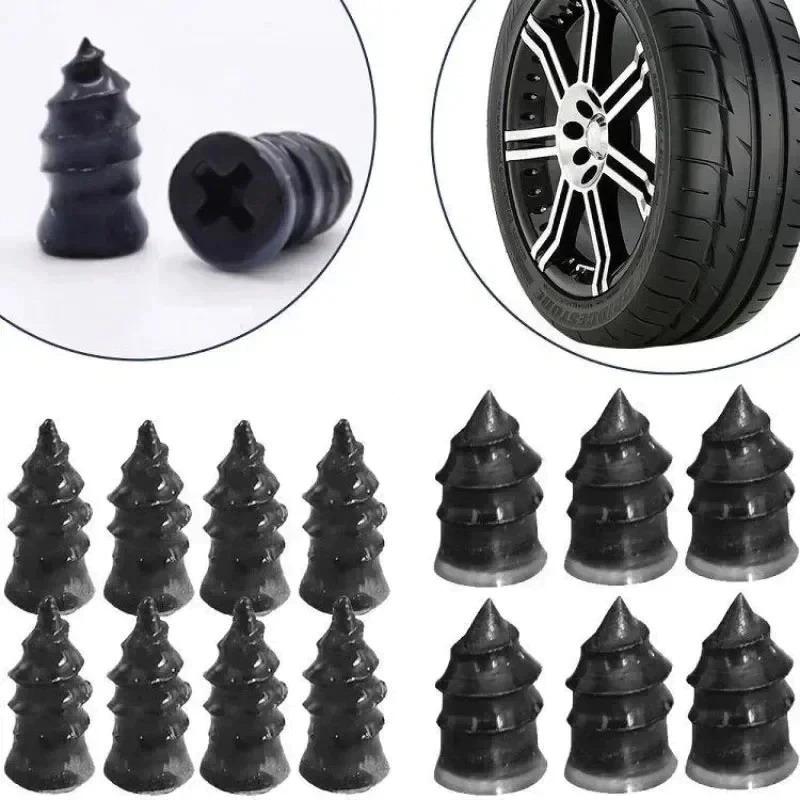 Metal Puncture Repair Kit 20Pcs Screw and Nail Tool for Vacuum Tires Quick Fix Universal Fit