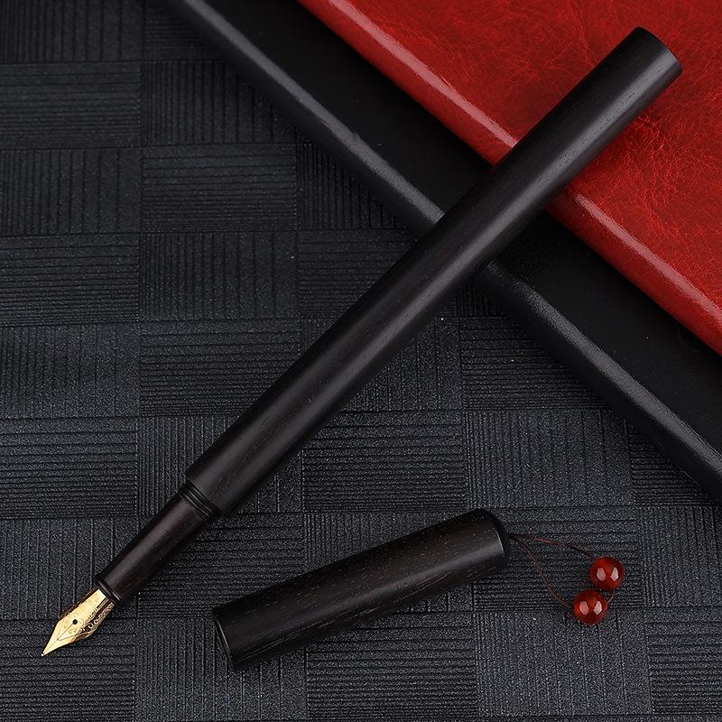 Portable Refillable Calligraphy Brush Pen - Wolf Hair Tip, Soft for Small Regular Script Art Practice