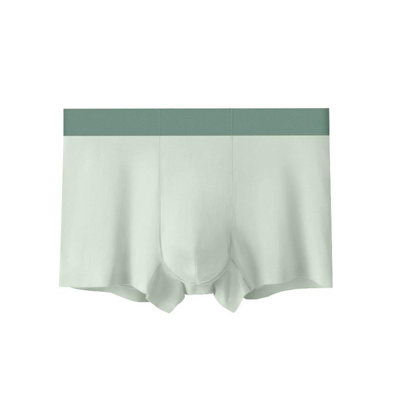 Men's Luxurious 80S Pure Cotton Seamless Underwear - Quick-Dry & Odor-Resistant