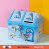 Little Spirit S23 Cartoon Piggy Bank with Lock - Cute Birthday Gift for Kids, Boys, and Girls