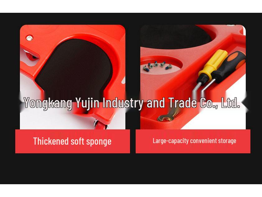 Universal Kneeling Board with Wheels - Construction Floor Tile Knee Pads Roller