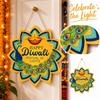 Door Hanging Sign Indian Festival Party Decorations for Home