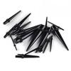 Acrylic Ear Expander Black Tip Cone Anti-allergic Ear Expansion Body Piercing Jewelry