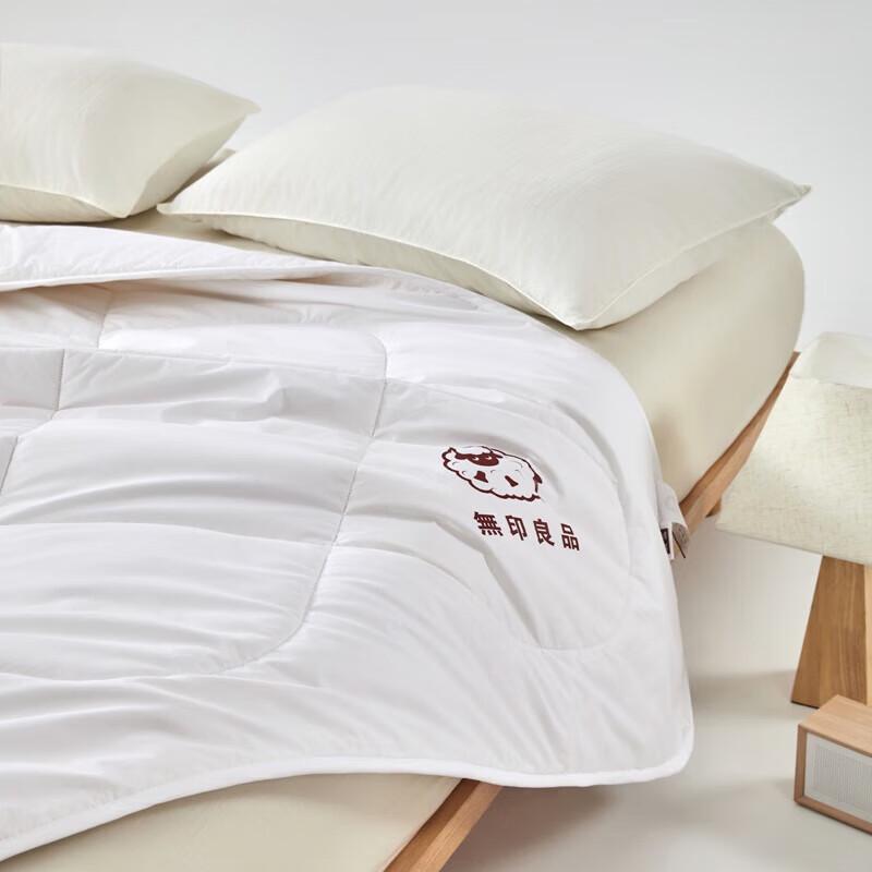 Muji Pure Cotton & Wool Blend Quilt