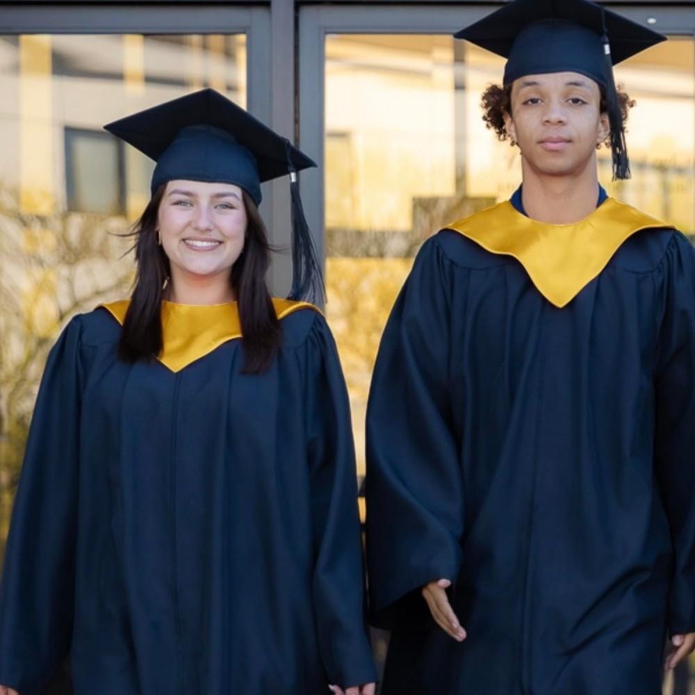 Plain Design V Stole V Shape Graduation Stole Fashion Choir Stole  Unisex