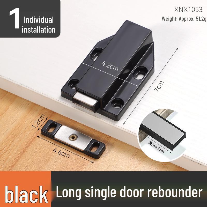 Invisible Handle-Free Cabinet Door Rebounder: Automatic Press-to-Open Wardrobe Drawer Switch