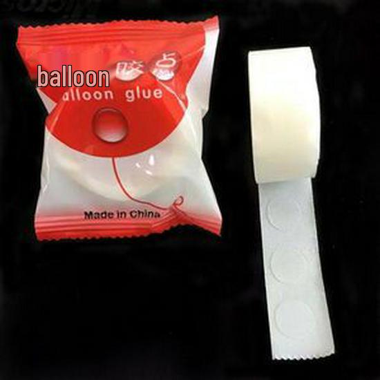 Balloon Accessories: Clear Tape, Double-Sided Tape, Foam Tape, Sticky Notes, Acrylic Glue Dots, Adhesive Xi Character, Inflatable.