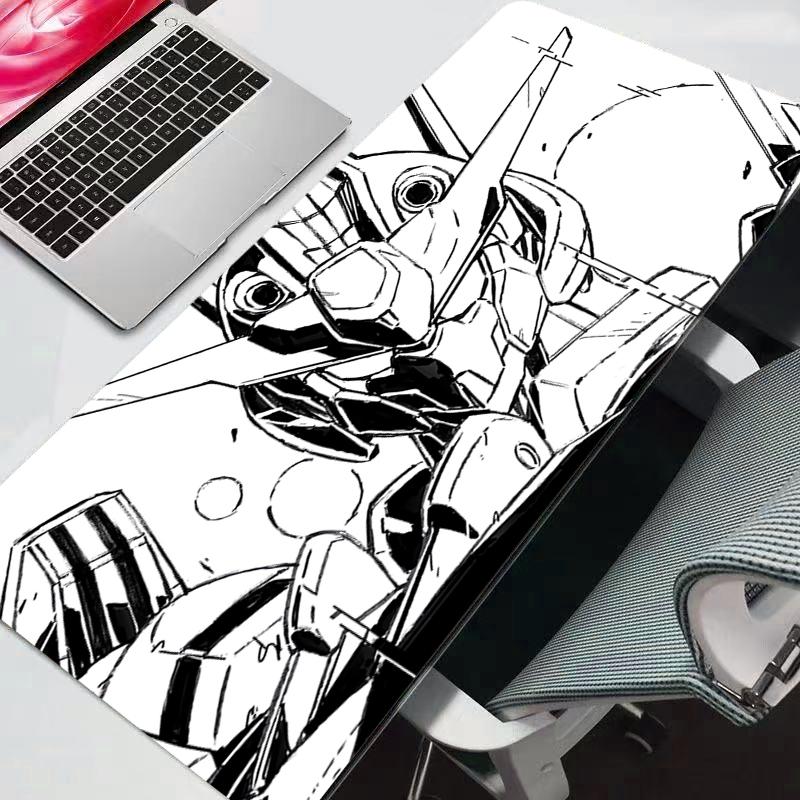 New Mouse Pad Gundam XXL PC Big Desk Mat Gamer Office Mouse Pads Carpet Keyboard Table Gaming Accessories Mousepad