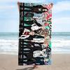 Tokyo Revengers Print Beach Towel, Large Soft Quick Dry Towel for Beach Camping Swimming