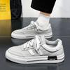 Fashion Men's Niche Design Low Top Casual Canvas Shoes 2025 Autumn New Style Fashion Trend Versatile Comfortable Non Slip Flat Sneakers