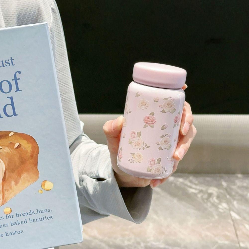 200/320ML Vacuum Cup High-Capacity Insulated Cup Cute Thermal Mug  for Student Children