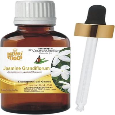 Levenmooi Jasmin Grandiflorum (Ægte jasmin) Ren & Naturlig Æterisk Olie Glas af Terapeutisk Kvalitet