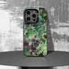 Hex Tech Psychedelic Phone Case For iPhone 16,15,14,13,12,11,Pro,XS,Max,Plus,Mini,SE4,E Black Matte Shockproof Cover