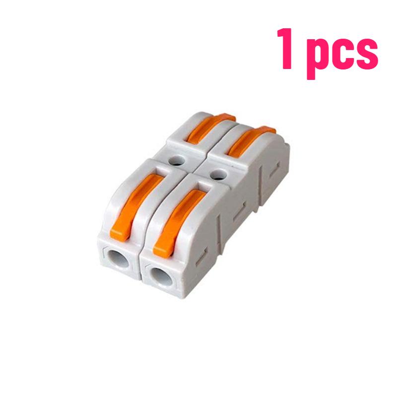 Schnellverbinder elektrische Kabelverbinder Universal Kompakte Spleißverdrahtung Kabelverbindung Einsteckklemmen