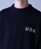 AVIREX NAVAL CREWNECK KNIT SWEATER XL 783-3932006 Navy