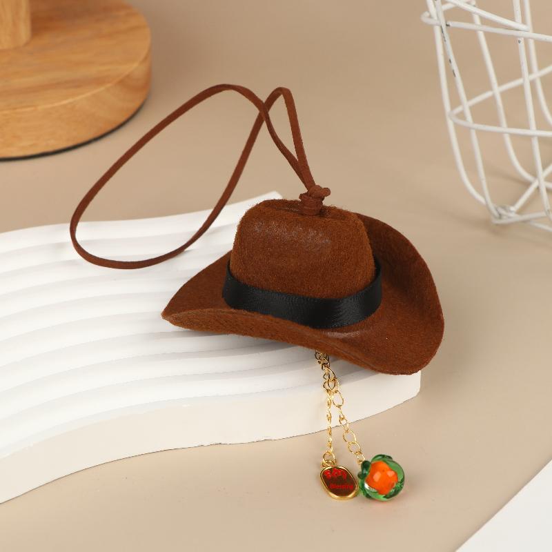 Kreatives Retro-Cowboy-Auto-Ornament Auto-Anhänger Rucksack-Hänge-Dekoration Schlüsselanhänger Automobil-Innenzubehör