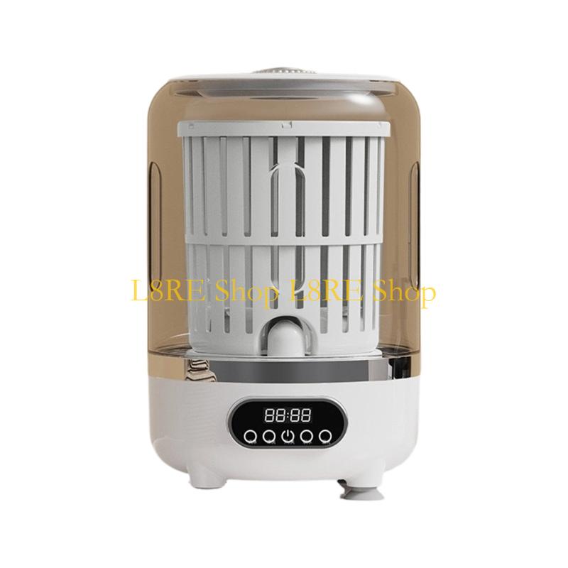 L8RE 3L Portable Mini Washing Machine Cordless Washer Underwear Cleaner for Socks Travel Camping Apartment Use