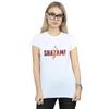 DC Comics Womens/Ladies Shazam Movie Logo Cotton T-Shirt