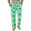 Stripe Pajama Pants Sleepwear Casual Drawstring Elastic Waist Pants Comfy Straight Yoga Loose Trousers