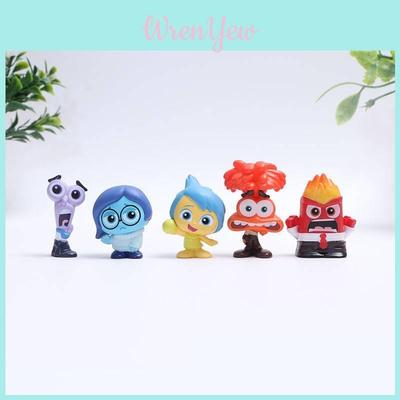 Miniature Inside Out Emotion Figures Pvc Collectible Toys Fun And Colorful Designs