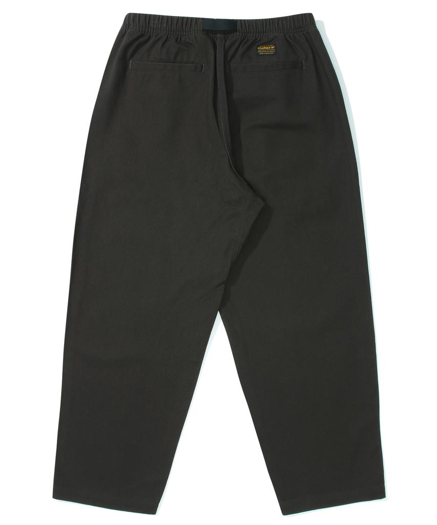 COLUMBIA UNIVERSITY M-Label Loose-Fit Belted Pants Slate Black