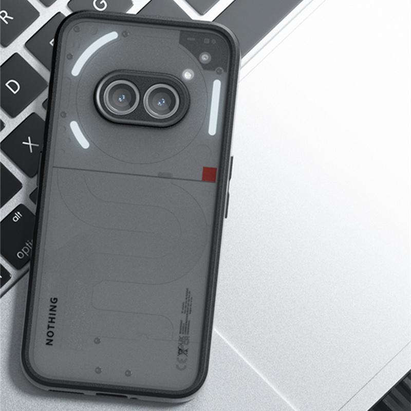 

Для чехла Nothing Phone 2A Крышка Nothing Phone 2A Capas Противоударная Задняя Матовая Матовый Черный Прозрачные Чехлы Nothing Phone 2A Nothing Phone 2A чёрный