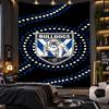 Wandbehang Wandteppich Canterbury-Bankstown Bulldogs Druckstoff für Wohnzimmer Schlafzimmer Heimdekoration