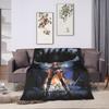 L-Lolas I-Indigos Super Soft Blankets  Travel Office Plush Throw Blanket Pattern Couch Chair Flannel Bedspread Sofa Bed Cover