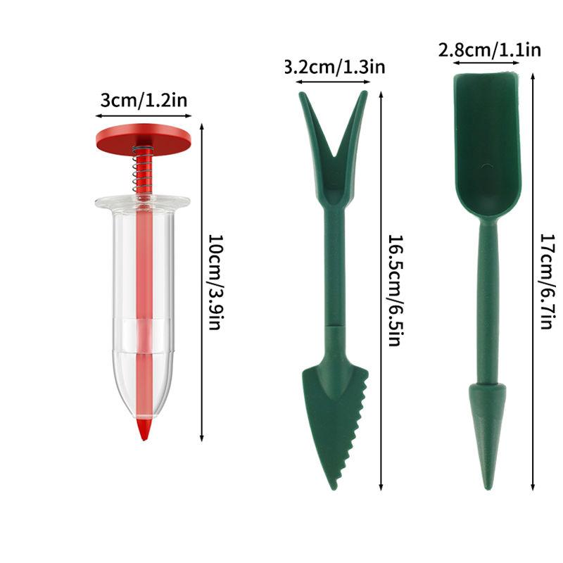 Seeds Spreader Seed Spacer and Seeder Tool Gardening Drilling and Loosening Tools Soil Puncher Loosening Gardening Accessories